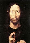 Hans Memling Christ Giving His Blessing painting
